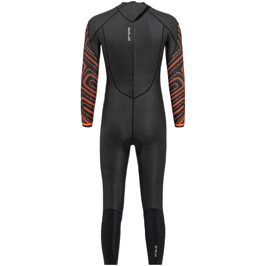 2026 Orca Mens Vitalis Breast Stroke Open Water Swim Back Zip Wetsuit NN2B0501 - Black